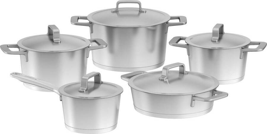 BergHOFF DiNA 10-delige kookpottenset Meta Metaal PFAS-vrij