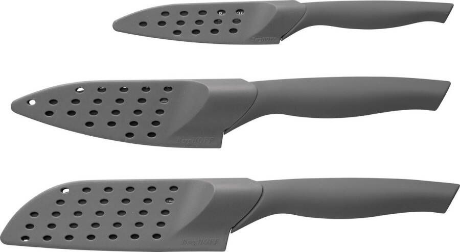 BergHOFF DiNA 3-delige messenset Vector Grijs