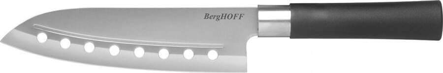 BergHOFF DiNA Santoku mes met gaten Codon 17cm Zwart