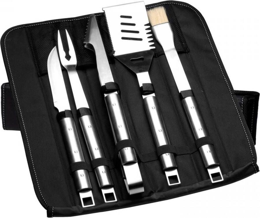 BergHOFF 6-delig barbecue set in vouwtas Essentials | elektronica en media | Accessoires&Toebehoren Barbecue toebehoren | 1108187