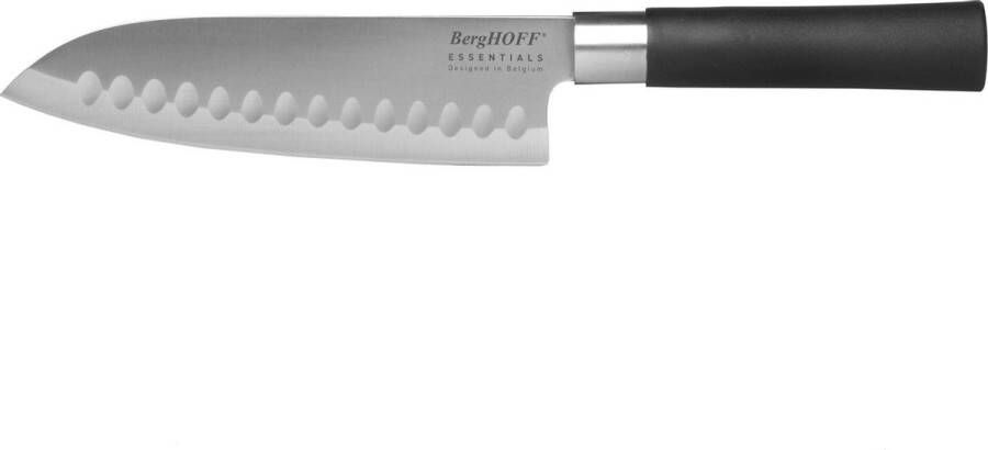 BergHOFF Essentials Santokumes 18 cm Zwart Roestvrij staal BergHOFF|Essentials Line