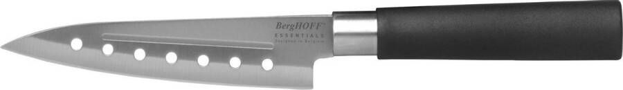 BergHOFF Essentials Santokumes met perforaties 12 5 cm Zwart Roestvrij staal BergHOFF|Essentials Line