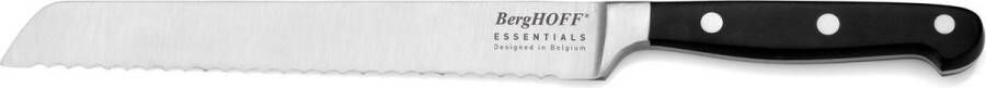 BergHOFF Broodmes 20 cm Zwart Roestvrij staal Essentials Line