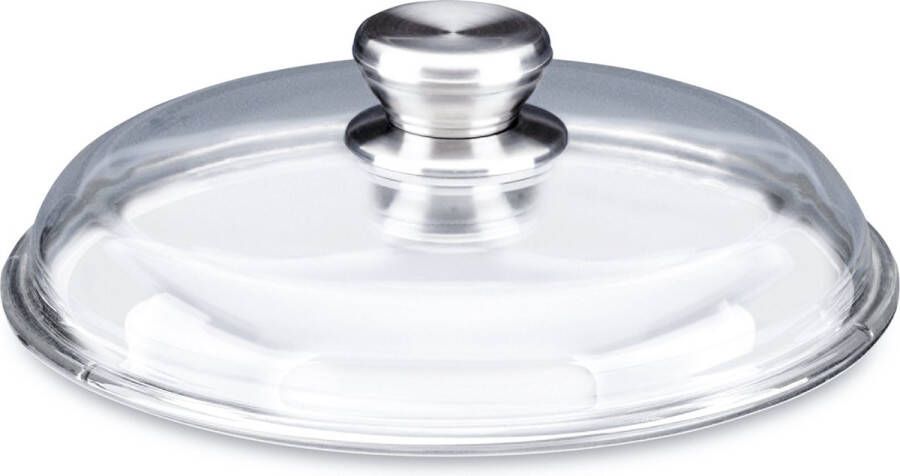BergHOFF Essentials Geminis Line Cast glazen deksel 20 cm Grijs