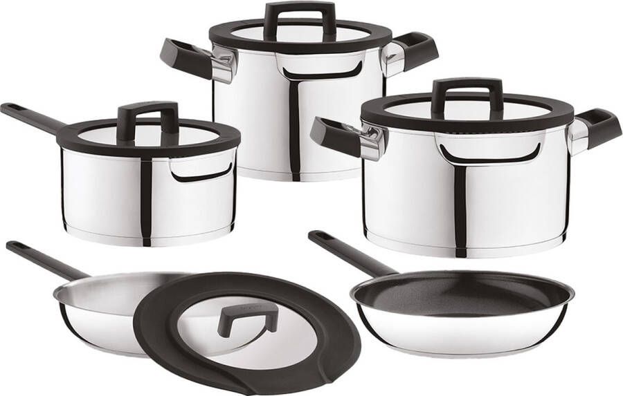 BergHOFF Essentials Uqonic Downdraft Pannenset 9-Delig