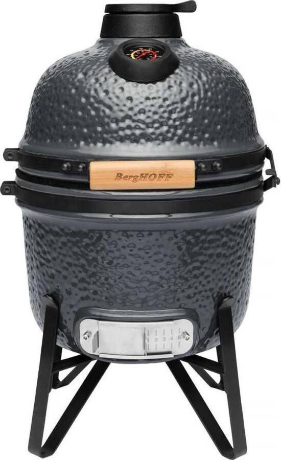 Berghoff Houtskoolbarbecue Keramiek Small Grijs | Ron