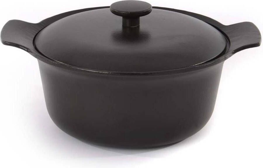 BergHOFF Kookpot met deksel gietijzer zwart 24 cm Ron | Potten&Pannen | Keuken&Koken Keukengerei | 3900040