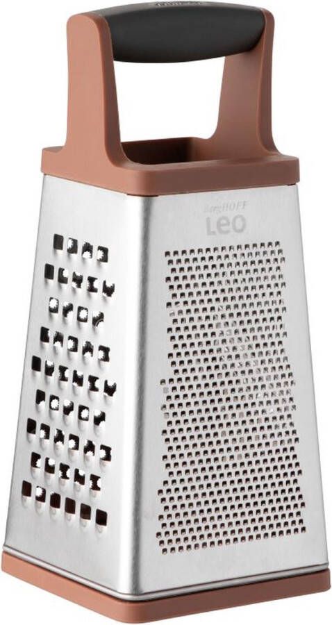 BergHOFF LEO 4-zijdige vierkanten rasp Rouge