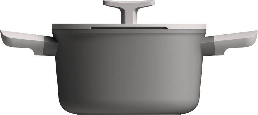 BergHOFF Essentials Kookpot Met Deksel Shadow 20 Cm Grijs PFAS-vrij