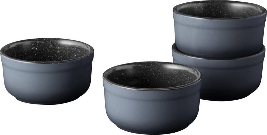 Club Manhattan BergHOFF Ramekin set van 4 10.5 cm Zwart -BergHOFF | Gem