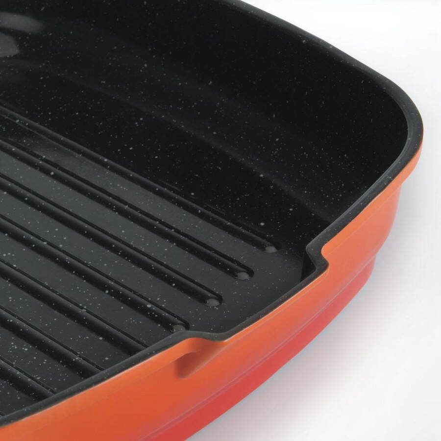 BergHOFF Virgo Grillpan- 28 cm Oranje
