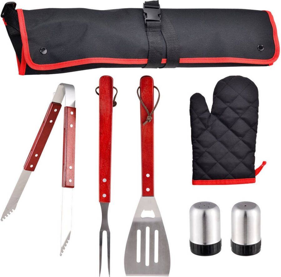 Bergner 7-delige Barbecue set BBQ Profesional