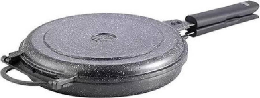 Bergner Dubbelzijdige grillpan Ø 26