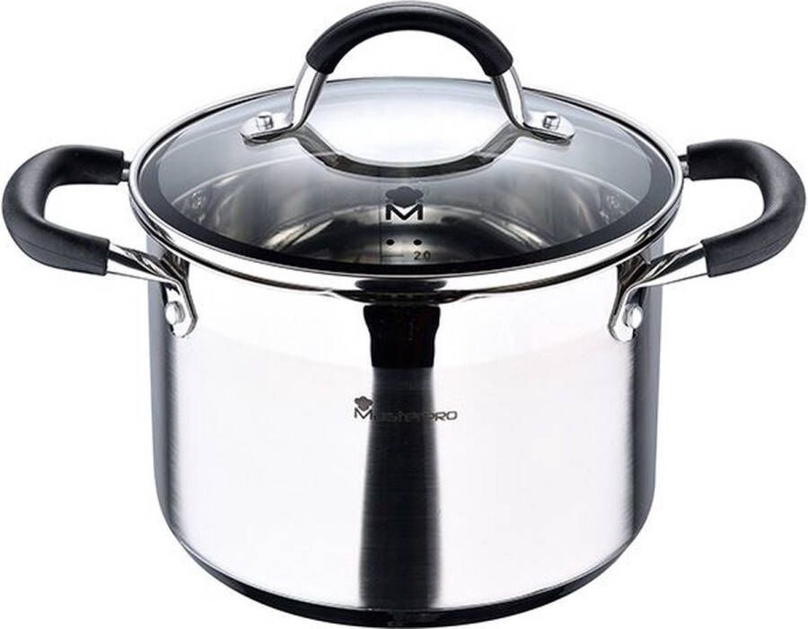 MasterPro Slowcooker BGMP-1505-BK Roestvrij staal 4 L 10 L