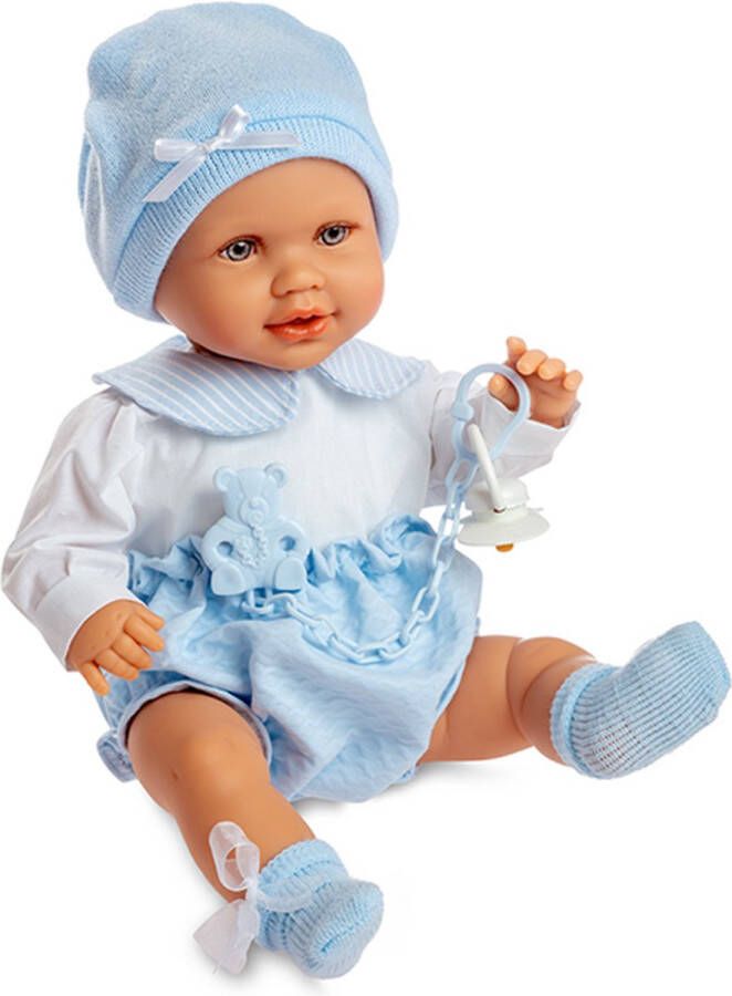 Berjuan Babypop Baby Marianna 7004 Jongen 38 cm (38 cm)