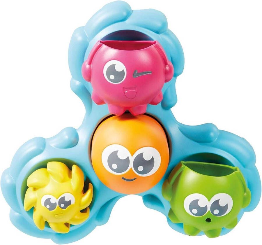 Berkatmarkt Games Spin & Splash Octopus Bath Toy for Water Play Suitable for 1 2 3 & 4 Year Olds Girls & Boys Various