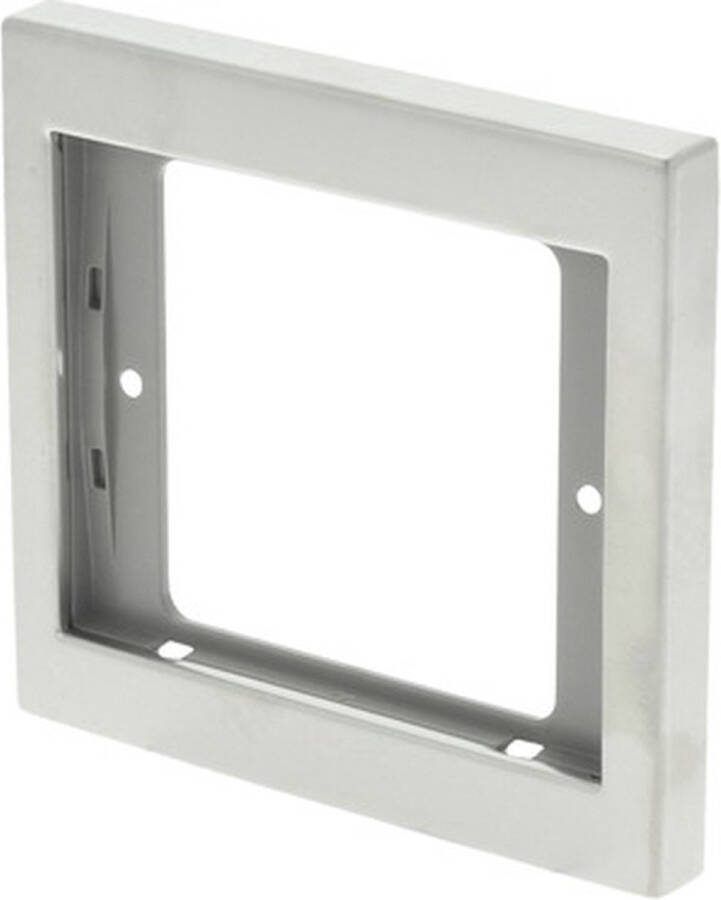 Berker K5 Afdekraam 1-voudig RVS