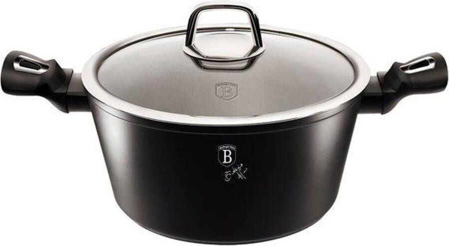 BerlingerHaus Berlinger Haus 1851 Braadpan black-silver collection 20 cm