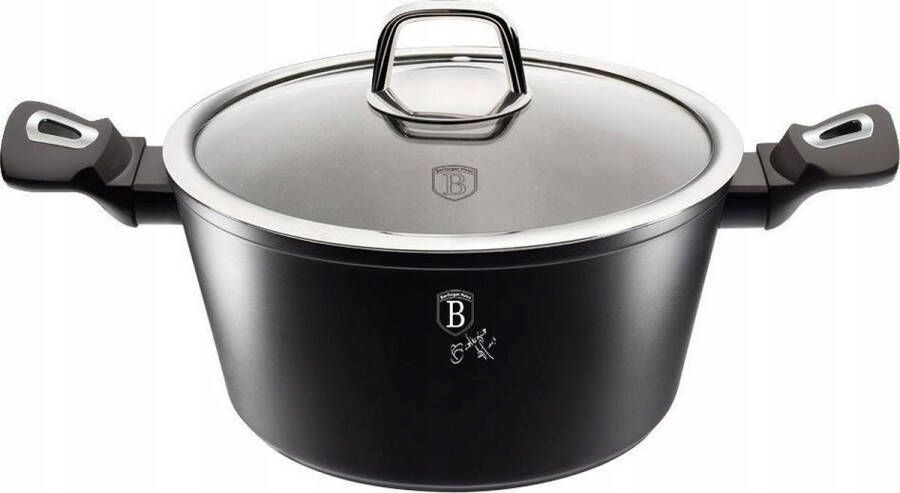 BerlingerHaus Berlinger Haus 1852 Braadpan 24 cm Black Silver Collection