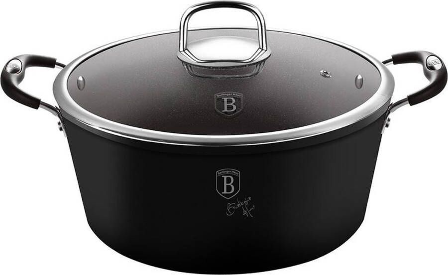 BerlingerHaus Berlinger Haus 6122 Braadpan 20cm zwart professioneel