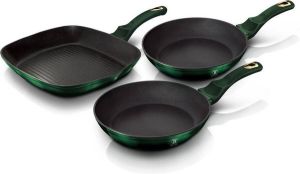 Berlinger Haus Bh-6167f Pannenset 3 Delig Emerald Collection