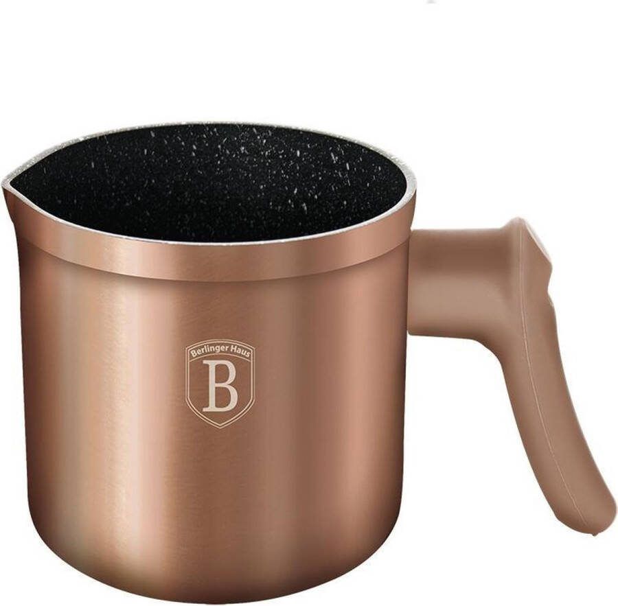 Berlinger Haus 1966 Melkpan Rose Gold -1 2 Liter -12 Cm Aluminium NIET geschikt voor inductie8