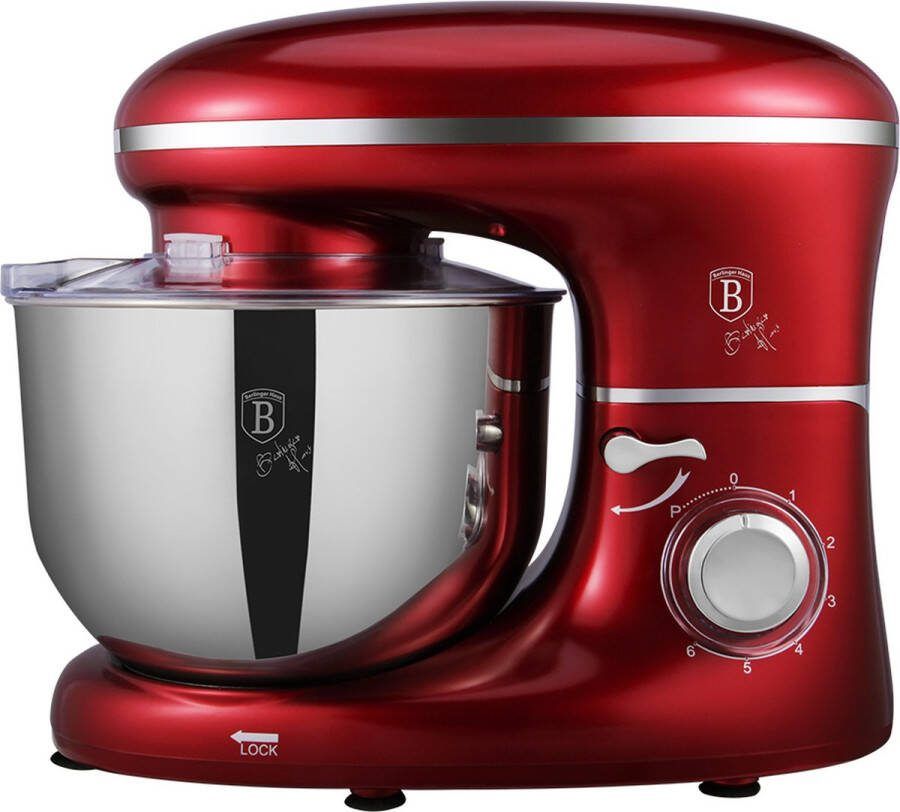 BerlingerHaus 9193 Keukenmachine Burgundy collection Rood
