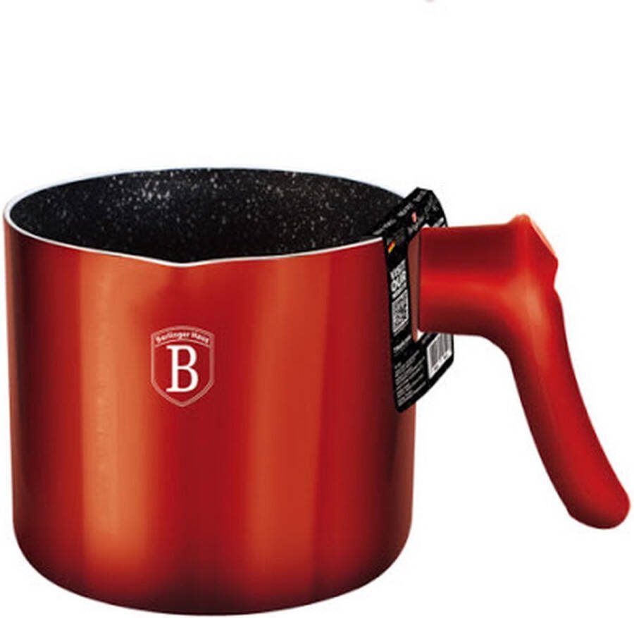 Berlinger Haus 1965 Melkpan Burgundy 1 2 Liter 12 Cm Aluminium Rood NIET geschikt voor inductie