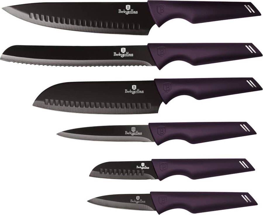 BerlingerHaus Berlinger Haus 2597 6 delige messenset Purple Eclipse collection