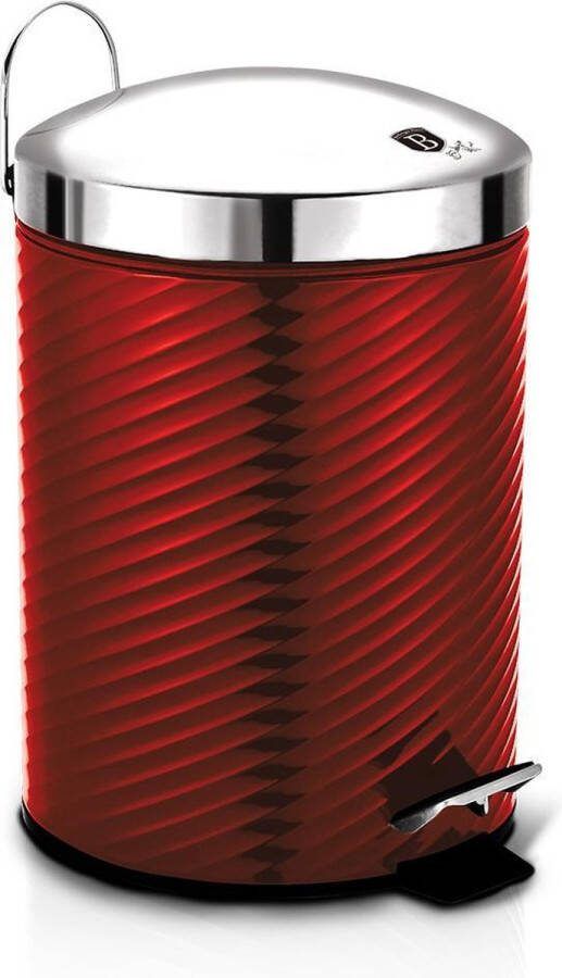BerlingerHaus Berlinger Haus 6421 pedaalemmer 5 liter Metallic line burgundy editie