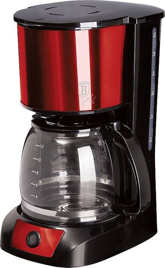 BerlingerHaus Berlinger Haus 9158 Koffiezetapparaat Burgundy Collection Rood