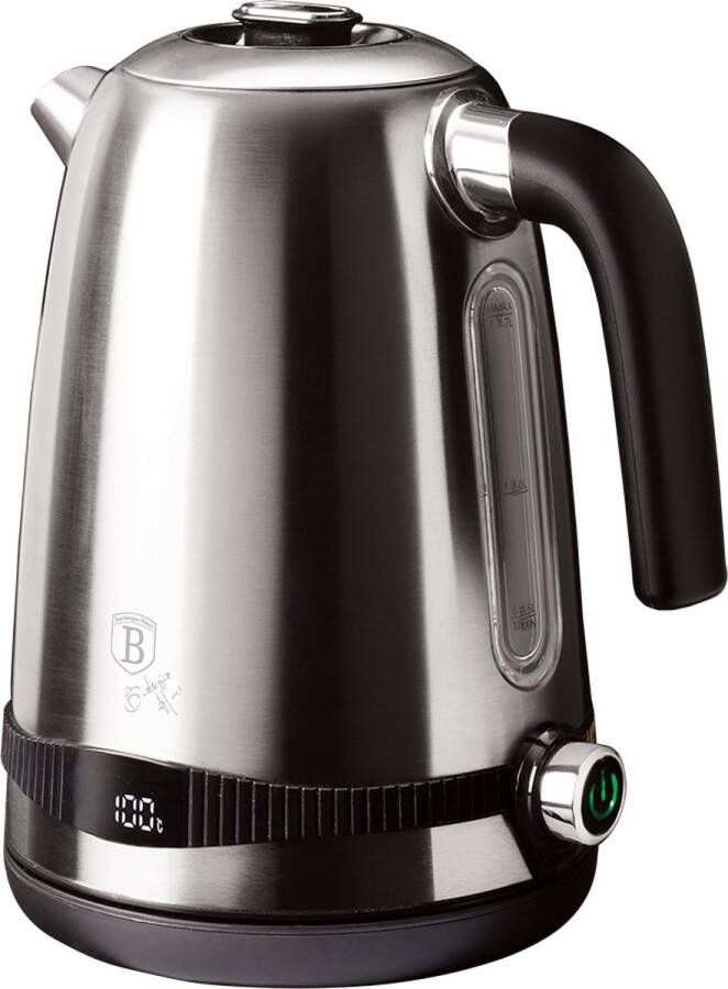 BerlingerHaus Berlinger Haus 9333 Digitale Waterkoker RVS Black Silver Collection