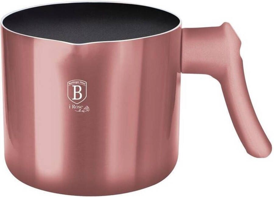 Berlinger Haus melkpan rose metallic 1.2 liter NIET geschikt voor inductie