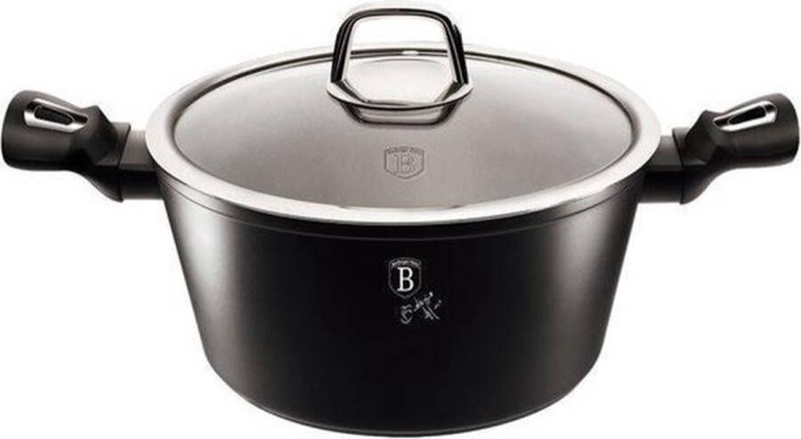 BerlingerHaus Berlinger Haus 1851 Braadpan black-silver collection 20 cm