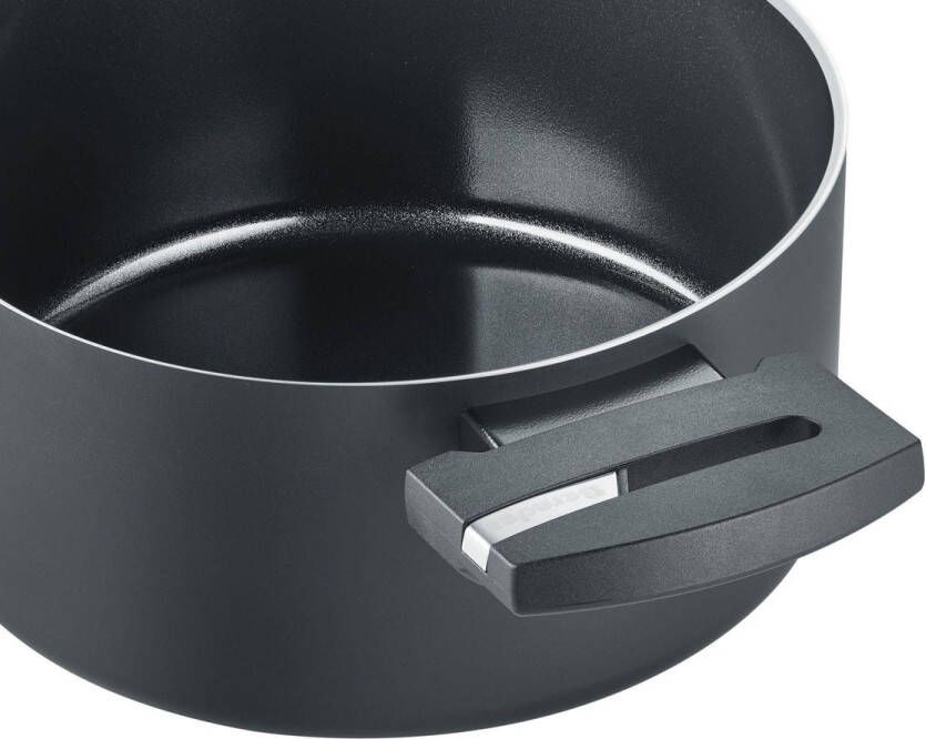 Berndes B.Green Kookpan met Glazen Deksel Ø 24 cm Gerecycled Aluminium Zwart