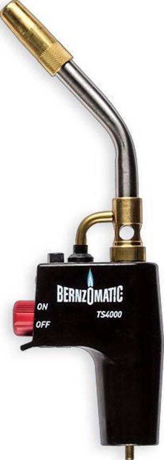 Bernzomatic TS4000 Luxe soldeer brandervoorstuk Met piezo geschikt voor sous vide zonder regelknop