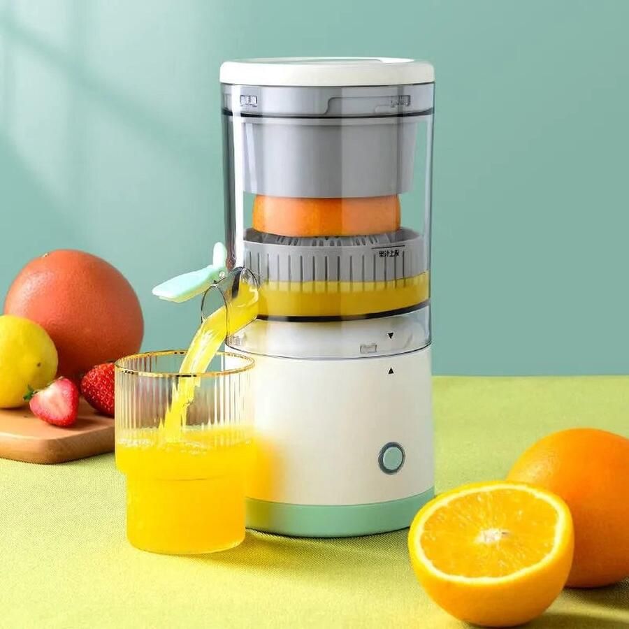 Beroli Sinaasappelpers automatisch Elektrisch Draadloos en Draagbaar Citruspers Automatische Juicer Sap maken Juice maker Fruitpers Fruit perser Electrisch Multifunctionele pers