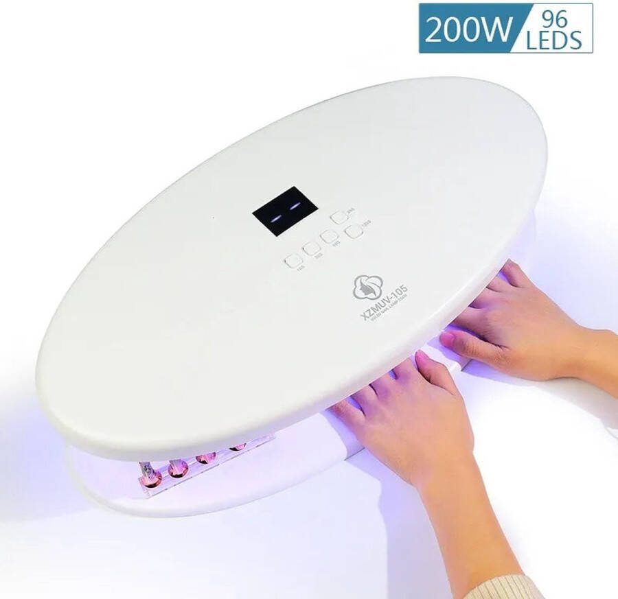 Beroli XZMUV102 Professsionele UV lamp voor gelnagels Nagel droger Gellak Nagellak Nagelstyliste Gel nagellak Nageldrogers Nagel ventilator Nagelsalon Manicure