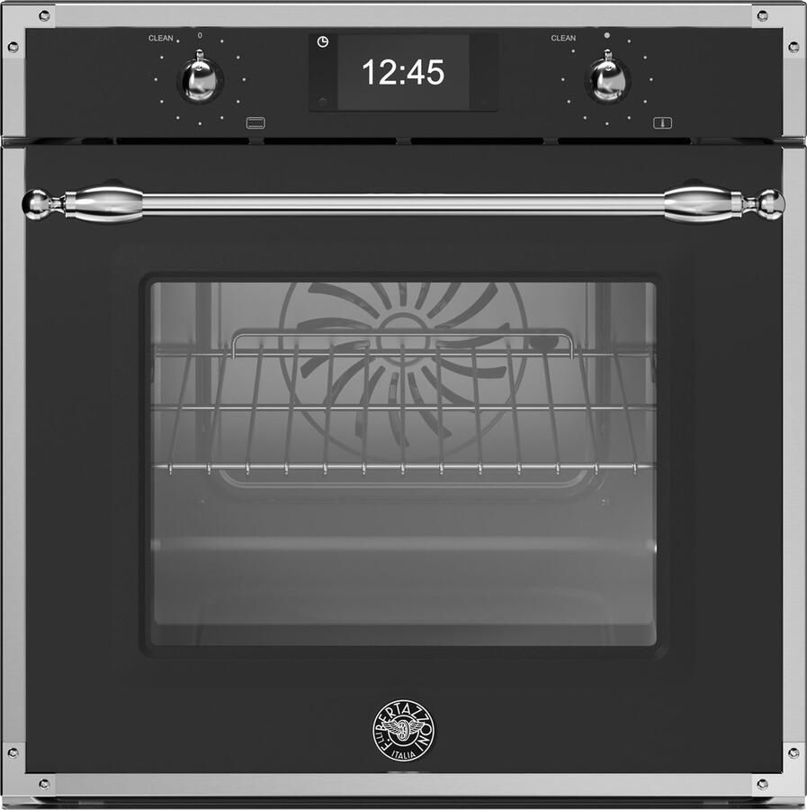 Bertazzoni La Germania Bertazzoni F6011HERVPTNE stoomoven met pyrolyse inbouw 60cm Heritage