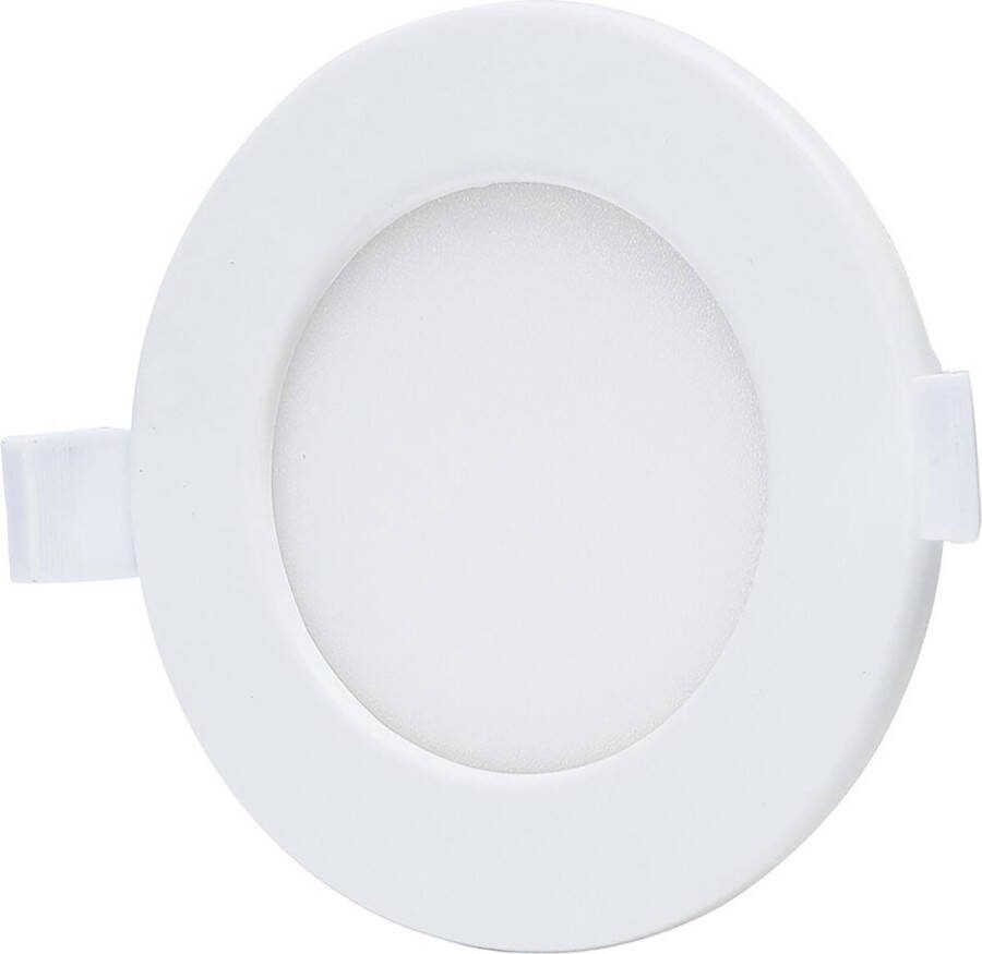 BES LED Downlight Smart LED Wifi LED Slimme LED Aigi Zumba 6W Aanpasbare Kleur Inbouw Rond Mat Wit Aluminium Ø115mm