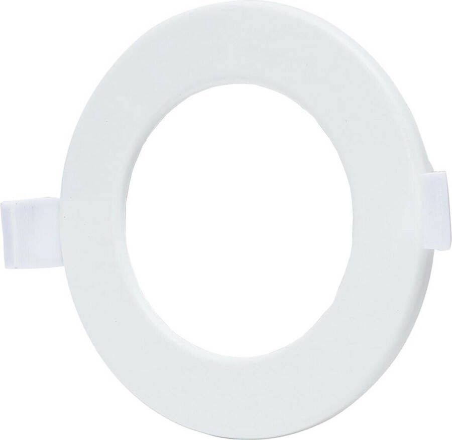 BES LED Downlight Smart LED Wifi LED Slimme LED Aigi Zumba 6W Helder Koud Wit 6500K Inbouw Rond Mat Wit Aluminium Ø115mm