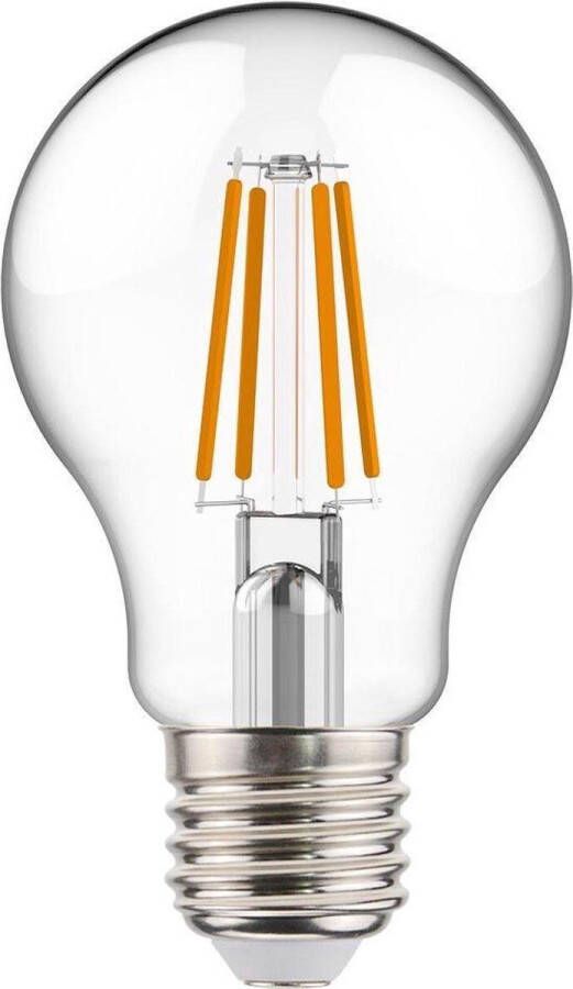 BES LED Lamp Sanola Yvoni Filament E27 Fitting 4W Warm Wit 2700K Transparent Helder Glas