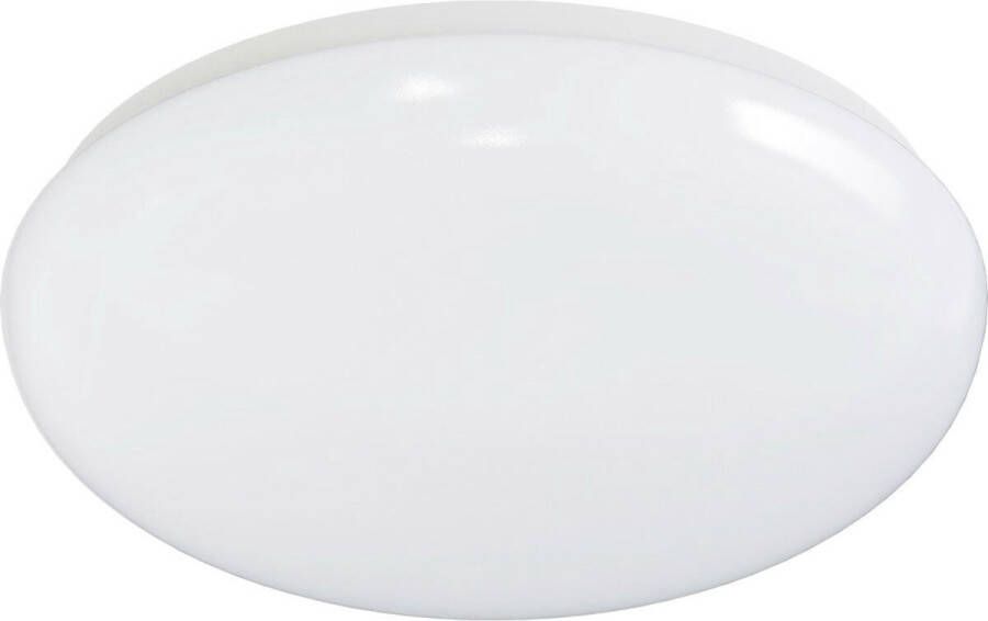 BES LED Plafondlamp Aigi Arory Opbouw Rond 24W Natuurlijk Wit 4000K Mat Wit Aluminium