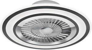 BES LED Plafondlamp Met Ventilator Plafondventilator Trion Figon 36w Afstandsbediening Aanpasbare Kleur Dimbaar