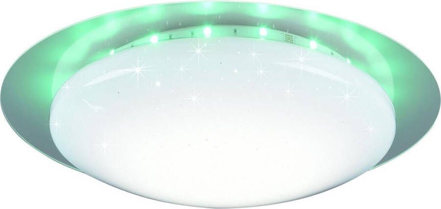BES LED Plafondlamp Plafondverlichting Trion Bolbi 8.5W Aanpasbare Kleur RGBW Afstandsbediening Dimbaar Rond