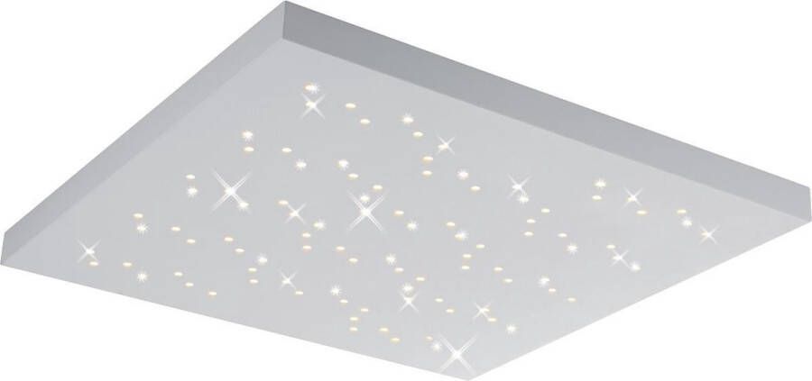 BES LED Plafondlamp Plafondverlichting Trion Tarza 36W Aanpasbare Kleur Afstandsbediening Dimbaar Vierkant