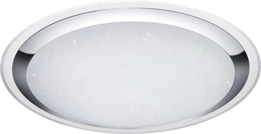 BES LED Plafondlamp Trion Mikany 95W Aanpasbare Kleur Dimbaar Afstandsbediening Rond Mat Wit