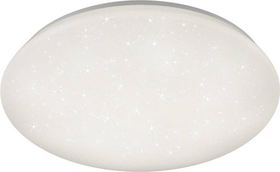 BES LED Plafondlamp Badkamerlamp Trion Potino 21W Natuurlijk Wit 4000K Dimbaar Sterlicht Rond Mat Wit