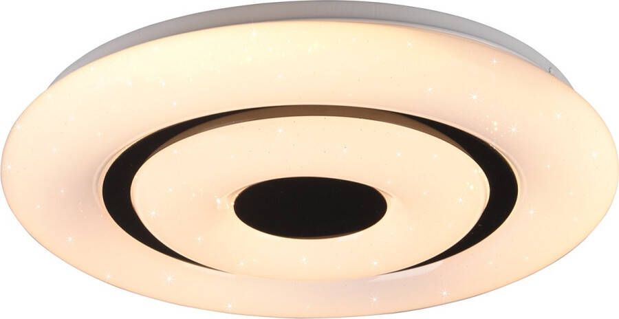 BES LED Plafondlamp WiZ Smart LED Trion Rinolo 16.5W Aanpasbare Kleur Slimme LED Dimbaar Mat Wit Kunststof