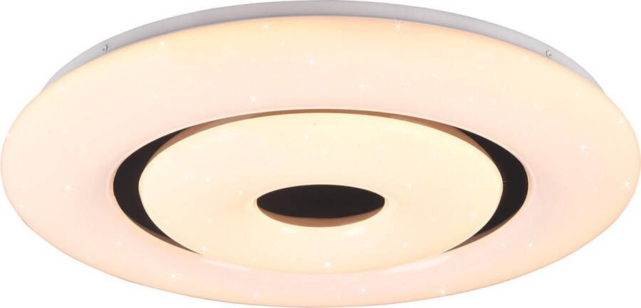 BES LED Plafondlamp WiZ Smart LED Trion Rinolo 22W Aanpasbare Kleur Slimme LED Dimbaar Mat Wit Kunststof
